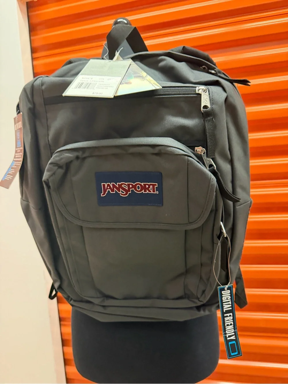 NWT JanSport Big Student Men's Gray Everyday Backpack - Durable Casual Bag